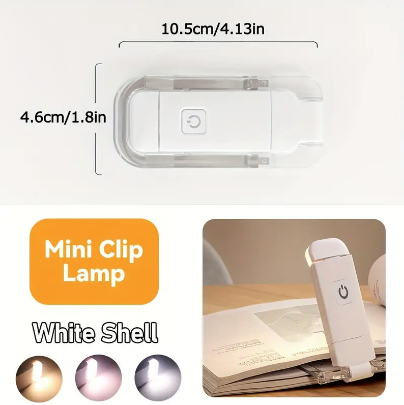 LumaLite Mini – Foldable Night Reading Lamp