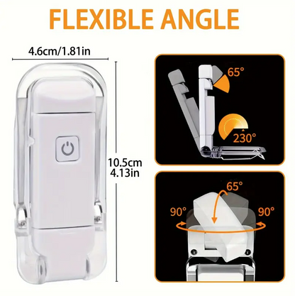 LumaLite Mini – Foldable Night Reading Lamp