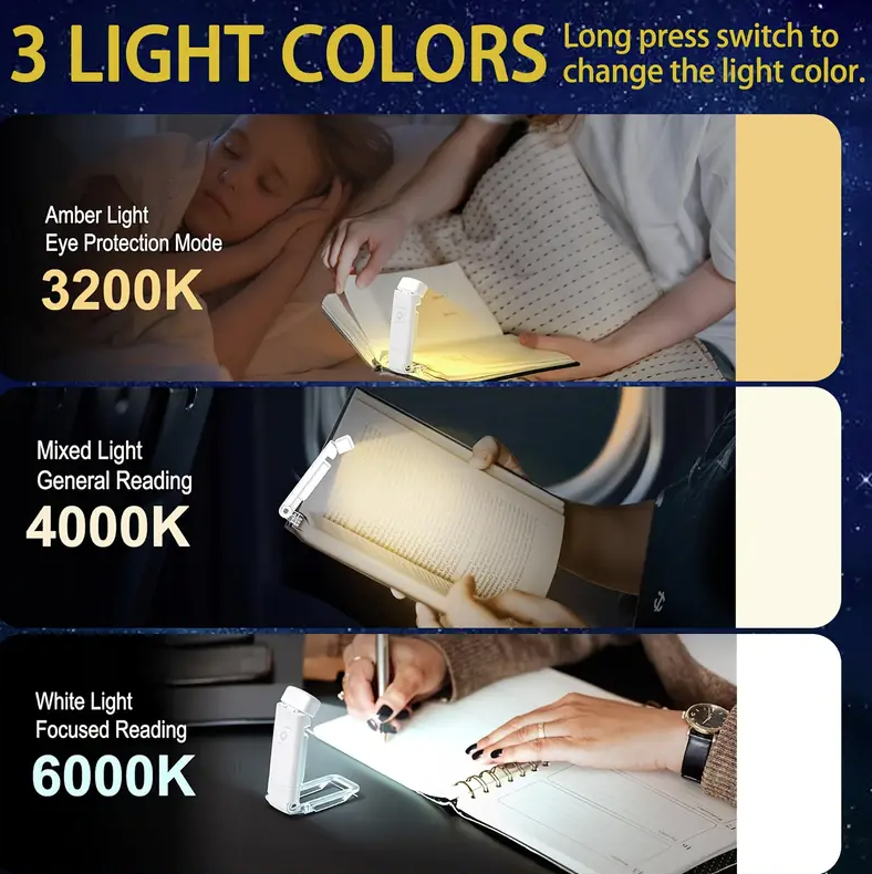 LumaLite Mini – Foldable Night Reading Lamp