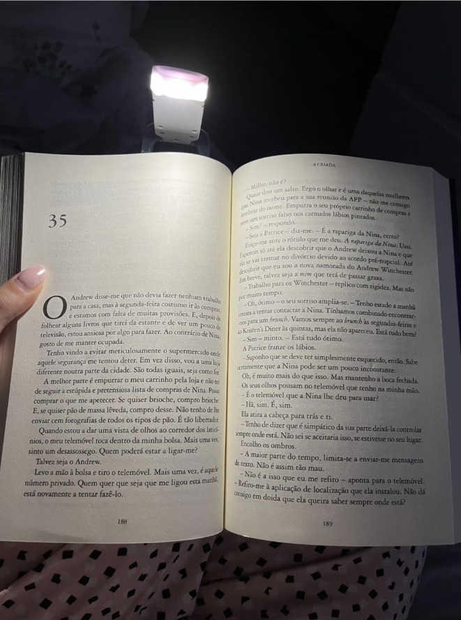 LumaLite Mini – Foldable Night Reading Lamp