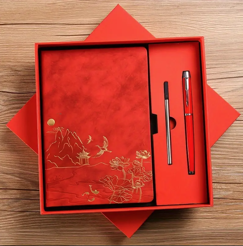 LumaNote A5 Gift Set — Premium Notebook with Pen + Refill
